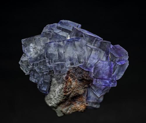Fluorite<br />Ojuela Mine, Mapimí, Municipio Mapimí, Durango, Mexico<br />7.0 x 6.4 cm<br /> (Author: am mizunaka)