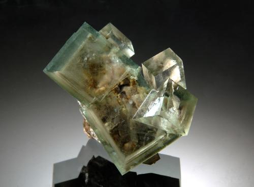 Fluorite<br />Xianghualing Sn-polymetallic ore field, Linwu, Chenzhou Prefecture, Hunan Province, China<br />2.0 x 2.9 cm<br /> (Author: crosstimber)