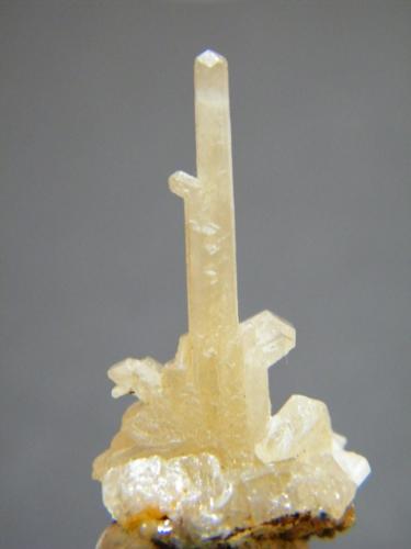 Cerussite<br />Tsumeb Mine, Tsumeb, Otjikoto Region, Namibia<br />15mmx28mm<br /> (Author: Heimo Hellwig)