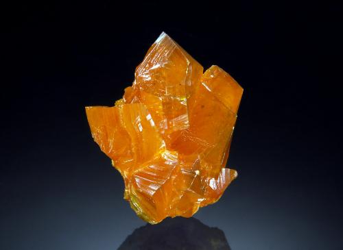 Orpiment<br />Twin Creeks Mine, cut 62, Potosi District, Osgood Mountains, Humboldt County, Nevada, USA<br />2.0 x 2.3 cm<br /> (Author: crosstimber)