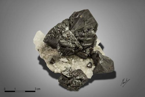 Sphalerite<br />Mina Elmwood, Carthage, Distrito Central Tennessee Ba-F-Pb-Zn, Condado Smith, Tennessee, USA<br />83 x 70 mm<br /> (Author: Manuel Mesa)