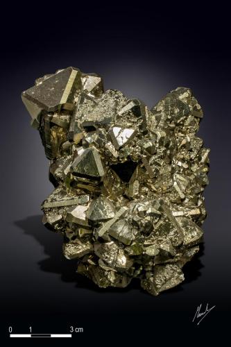 Pyrite<br />Huanzala Mine, Huallanca District, Dos de Mayo Province, Huánuco Department, Peru<br />115 X 84 mm<br /> (Author: Manuel Mesa)