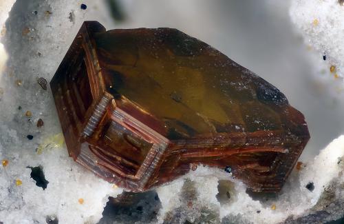 Chayesita<br />Volcán de Cancarix, Sierra de las Cabras, Cancarix, Hellín, Comarca Campos de Hellín, Albacete, Castilla-La Mancha, España<br />Campo de visión 2 mm<br /> (Autor: Juan Miguel)