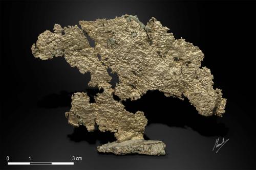 Silver<br />Imiter Mine, Jebel Saghro, Imiter District, Tinghir Province, Drâa-Tafilalet Region, Morocco<br />89 x 60 mm<br /> (Author: Manuel Mesa)