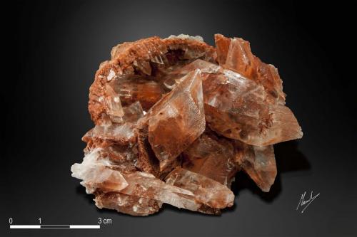 Gypsum<br />Sal Mine (Minglanilla Mine), La Rambla Salada, La Pesquera, Comarca La Manchuela Conquense, Cuenca, Castilla-La Mancha, Spain<br />77 x 75 mm<br /> (Author: Manuel Mesa)