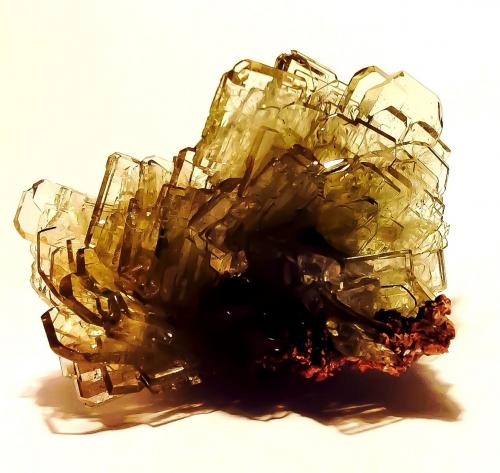 Baryte, Dolomite<br />Warihuyn Hill, →2850 m., Puños, Miraflores District, Huamalíes Province, Huánuco Department, Peru<br />7 cm<br /> (Author: Nunzio)