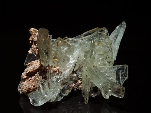 Baryte on Dolomite<br />Warihuyn Hill, →2850 m., Puños, Miraflores District, Huamalíes Province, Huánuco Department, Peru<br /><br /> (Author: CranCowan)