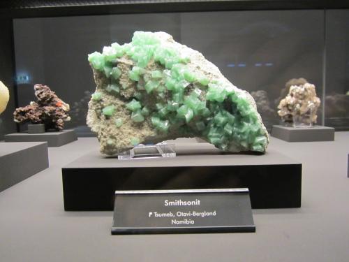 Smithsonite<br />Mina Tsumeb, Tsumeb, Región Otjikoto, Namibia<br /><br /> (Author: Tobi)