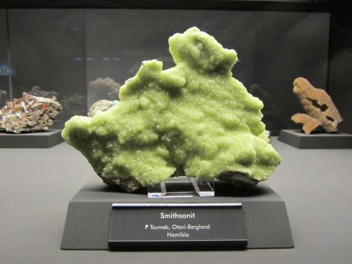 Smithsonite<br />Tsumeb Mine, Tsumeb, Otjikoto Region, Namibia<br /><br /> (Author: Tobi)