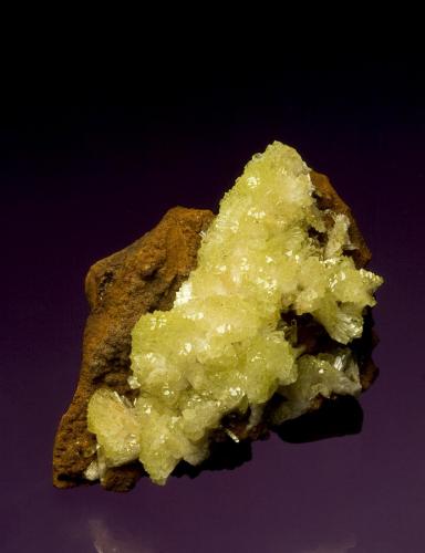 Adamite<br />Ojuela Mine, Mapimí, Municipio Mapimí, Durango, Mexico<br />8.6 cm<br /> (Author: Nunzio)