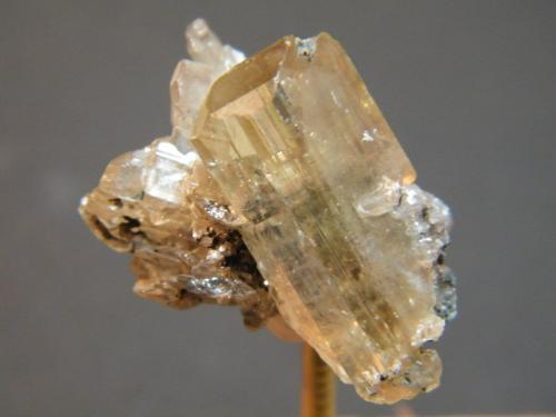 Cerussite<br />Tsumeb Mine, Tsumeb, Otjikoto Region, Namibia<br />27mm x 27mm<br /> (Author: Heimo Hellwig)