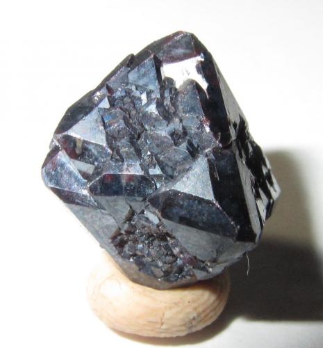 Cuprita<br />Mina Rubtsovskoe, Distrito Rubtsovsky, Altai Krai, Rusia<br />13 x 13 mm. (arista)<br /> (Autor: prcantos)