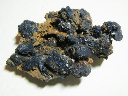 Azurite<br />Tsumeb Mine, Tsumeb, Otjikoto Region, Namibia<br />100mm x 75mm x 40mm<br /> (Author: Heimo Hellwig)