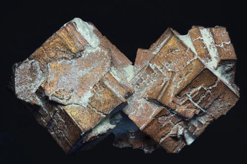 Cobre pseudo Aragonito<br />Corocoro, Provincia Pacajes, Departamento La Paz, Bolivia<br />25x50mm<br /> (Autor: Ramon A  Lopez Garcia)