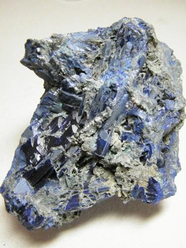 Azurite<br />Tsumeb Mine, Tsumeb, Otjikoto Region, Namibia<br />90mm x 100mm x 140mm<br /> (Author: Heimo Hellwig)