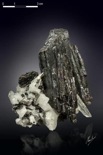 Hübnerita<br />Mundo Nuevo mining area, Mundo Nuevo, Huamachuco, Sánchez Carrión Province, La Libertad Department, Peru<br />73 x 88 mm<br /> (Autor: Manuel Mesa)