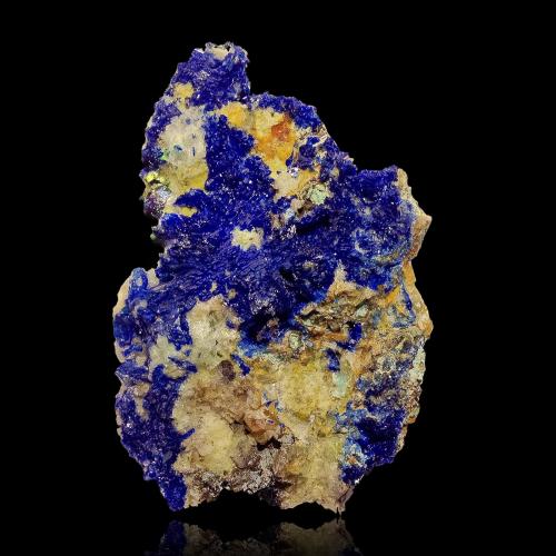 Linarite<br />Blanchard Mine (Portales-Blanchard Mine), Bingham, Hansonburg District, Socorro County, New Mexico, USA<br />6.6 cm<br /> (Author: Nunzio)