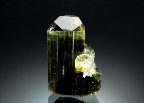 Elbaite<br />Stak Nala, Haramosh Mountains, Skardu District, Gilgit-Baltistan (Northern Areas), Pakistan<br />1.8 x 2.5 cm<br /> (Author: crosstimber)