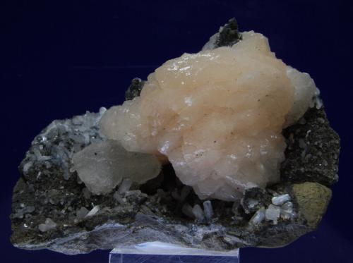 Estilbita-Ca<br />Distrito Pune (Distrito Poonah), Maharashtra, India<br />10 x 7 cm<br /> (Autor: Ricardo Fimia)