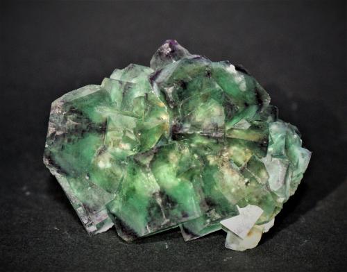 Fluorite<br />Okorusu Mine, Otjiwarongo District, Otjozondjupa Region, Namibia<br />75mm x 60mm x 25mm<br /> (Author: Philippe Durand)