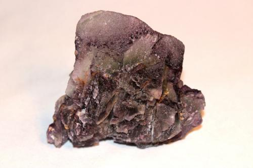 Fluorite<br />Taourirt, Taourirt Province, Oriental Region, Morocco<br />105 mm x 100 mm x 52 mm<br /> (Author: Don Lum)