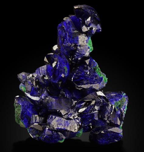 Azurite & Malachite<br />Milpillas Mine, Cuitaca, Municipio Santa Cruz, Sonora, Mexico<br />6.5 cm<br /> (Author: dontgogreen)