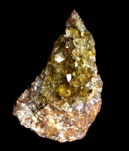 Fluorita<br />Ulldemolins, Comarca Priorat, Tarragona, Cataluña / Catalunya, España<br />5x3 cm<br /> (Autor: Obsi)