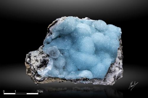 Hemimorphite<br />Antonina Group of Mines (Toral de los Vados), Requejo, Sobrado, Comarca El Bierzo, León, Castile and León, Spain<br />84 x 49 mm<br /> (Author: Manuel Mesa)