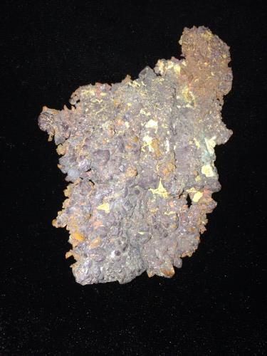 Cuprite, Copper<br />Chino Mine, Santa Rita, Santa Rita District, Grant County, New Mexico, USA<br />103 mm x 73 mm 24 mm<br /> (Author: Robert Seitz)