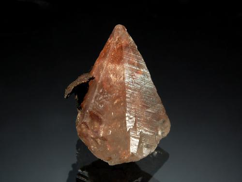 Calcite<br />Quincy Mine, Hancock, Houghton County, Michigan, USA<br />1.3 x 1.7 cm<br /> (Author: crosstimber)