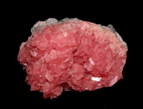 Rhodochrosite<br />Mina Osarizawa, Kazuno, Prefectura Akita, Región Tohoku, Isla Honshu, Japón<br />77mm x 50mm x 52mm<br /> (Author: Don Lum)