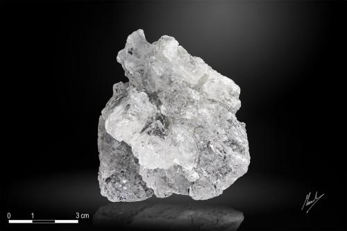 Pollucite<br />Dara-i-Pech pegmatite, Chapa Dara District, Kunar Province (Konar), Afghanistan<br />70 x 64 mm<br /> (Author: Manuel Mesa)