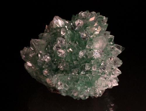 Fluorapophyllite-(K)<br />Pashan Hills, Khadakwasla Dam, Pashan, Pune District (Poonah District), Maharashtra, India<br />73mm x 72mm x 59 mm<br /> (Author: Don Lum)