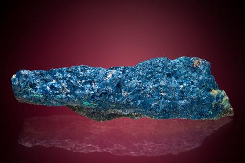 Shattuckite<br />Mina New Cornelia, Ajo, Montes Little Ajo, Distrito Ajo, Condado Pima, Arizona, USA<br />8.5cm x 2.5cm<br /> (Author: rweaver)