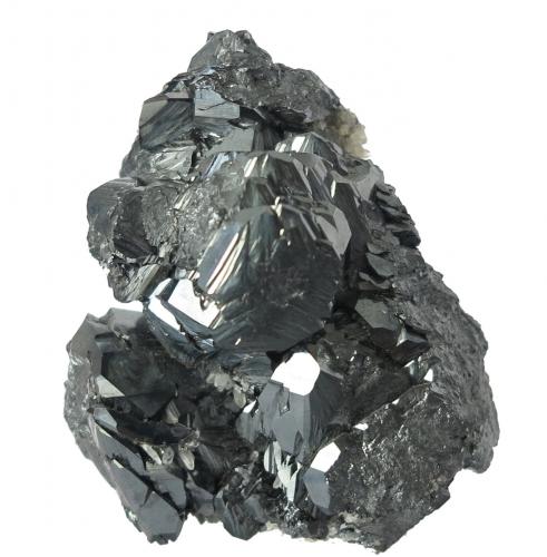 Hematite<br />Elba Island, Livorno Province, Tuscany, Italy<br />7.5x6.5x4.5 cm<br /> (Author: JMiguelE)