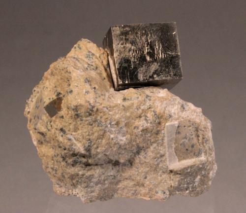 Pyrite<br />Navajún, Comarca Cervera, La Rioja, Spain<br />67mm x 48mm x 56mm<br /> (Author: Don Lum)