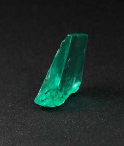 Beryl (variety emerald)<br />La Pita mining district, Municipio Maripí, Western Emerald Belt, Boyacá Department, Colombia<br />11mm<br /> (Author: Fiebre Verde)