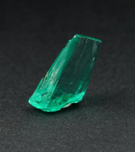 Beryl (variety emerald)<br />La Pita mining district, Municipio Maripí, Western Emerald Belt, Boyacá Department, Colombia<br />11mm<br /> (Author: Fiebre Verde)