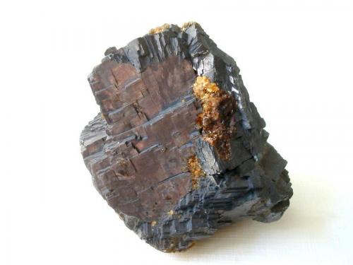 Galena, siderite<br />Himmelfahrt Mine, Kirschbaum Stehender vein, Freiberg, Freiberg District, Erzgebirgskreis, Saxony/Sachsen, Germany<br />11 x 9 cm<br /> (Author: Andreas Gerstenberg)