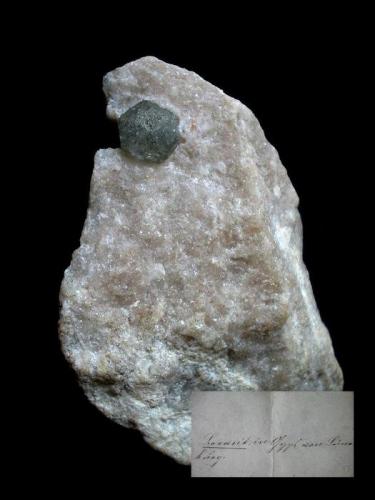 Boracite<br />Lüneburg Kalkberg, Lüneburg, Lower Saxony/Niedersachsen, Germany<br />11 mm crystal<br /> (Author: Andreas Gerstenberg)