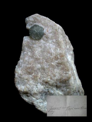 Boracite<br />Lüneburg Kalkberg, Lüneburg, Baja Sajonia/Niedersachsen, Alemania<br />11 mm crystal<br /> (Author: Andreas Gerstenberg)