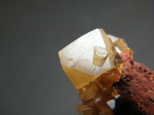 Calcite<br />Tsumeb Mine, Tsumeb, Otjikoto Region, Namibia<br />30mm x 65mm x 25mm<br /> (Author: Heimo Hellwig)