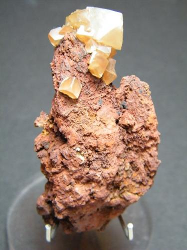 Calcite<br />Tsumeb Mine, Tsumeb, Otjikoto Region, Namibia<br />30mm x 65mm x 25mm<br /> (Author: Heimo Hellwig)