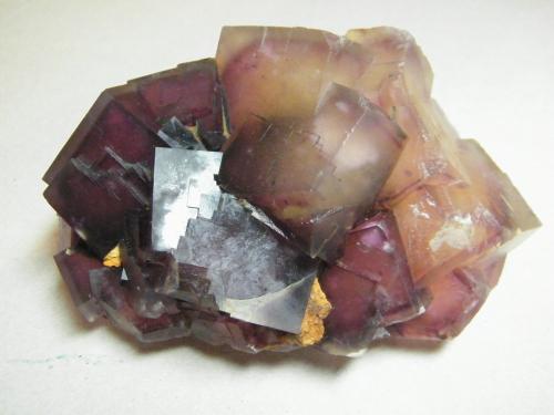 Fluorite<br />Okorusu Mine, Otjiwarongo District, Otjozondjupa Region, Namibia<br />145mm x 90mm x 55mm<br /> (Author: Heimo Hellwig)