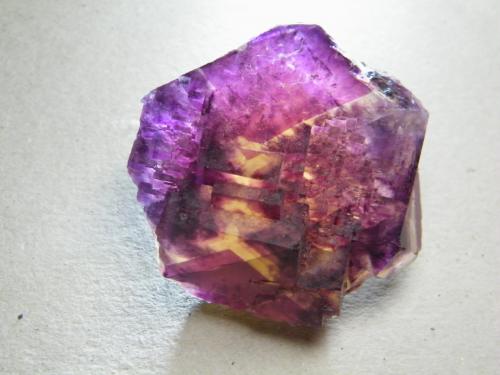 Fluorite<br />Okorusu Mine, Otjiwarongo District, Otjozondjupa Region, Namibia<br />52mm x 38mm x 44mm<br /> (Author: Heimo Hellwig)