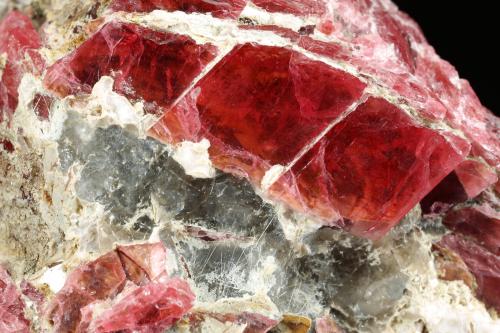 Rhodonite, Cummingtonite<br />Morro da Mina Mine, Conselheiro Lafaiete, Minas Gerais, Brazil<br />59x56x31mm<br /> (Author: Fiebre Verde)