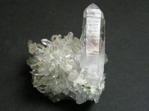 Quartz<br />Goboboseb Mountains, Brandberg area, Erongo Region, Namibia<br />58mm x 62mm x 58mm<br /> (Author: Heimo Hellwig)