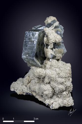 Apatite<br />Minas da Panasqueira, Aldeia de São Francisco de Assis, Covilhã, Castelo Branco, Cova da Beira, Centro, Portugal<br />88 x 75 mm<br /> (Author: Manuel Mesa)