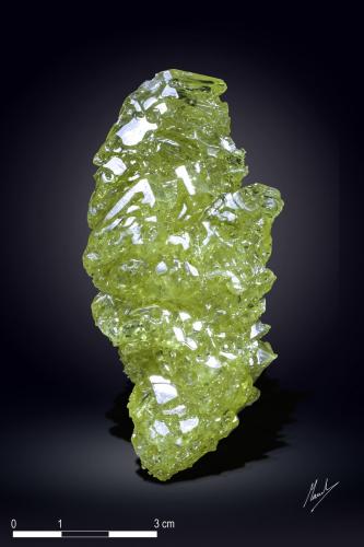 Azufre<br />El Desierto Mine, San Pablo de Napa, Daniel Campos Province, Potosí Department, Bolivia<br />85 x 40 mm<br /> (Autor: Manuel Mesa)