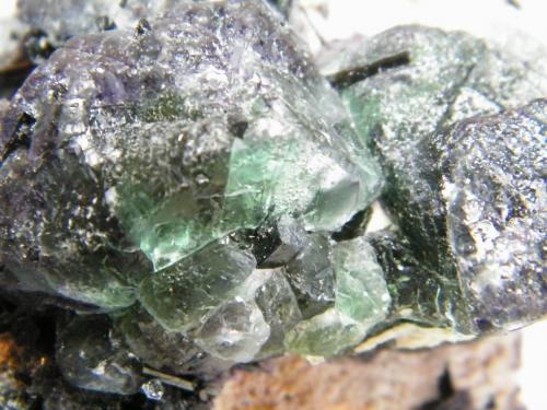 Fluorite and Schorl<br />Erongo Mountain, Usakos, Erongo Region, Namibia<br />128mm x 86mm x 65mm<br /> (Author: Heimo Hellwig)